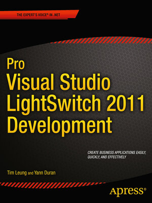 cover image of Pro Visual Studio LightSwitch 2011 Development